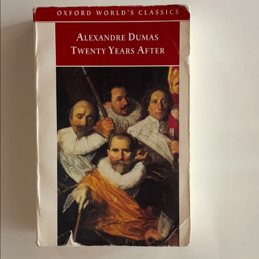 Twenty Years Later by Alexandre Dumas Classic Book